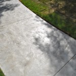 Italian Slate Stamped Concrete Sidewalk 